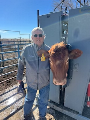G. Duff and cow G. Duff and cow